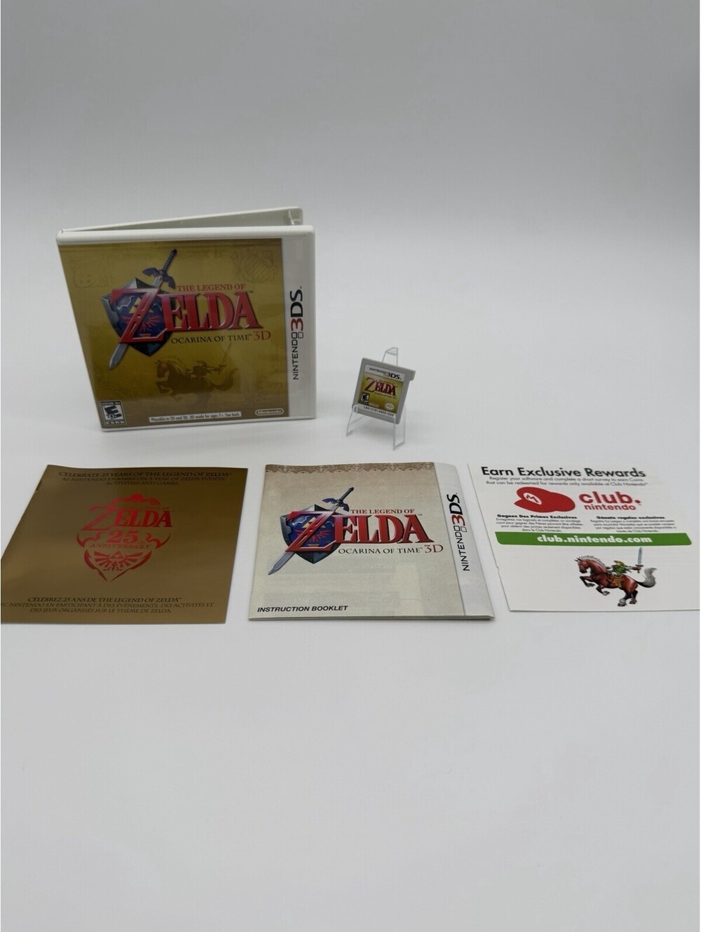 The Legend of Zelda Ocarina of Time 3D (Nintendo 3DS) Not For Resale Variant NFR